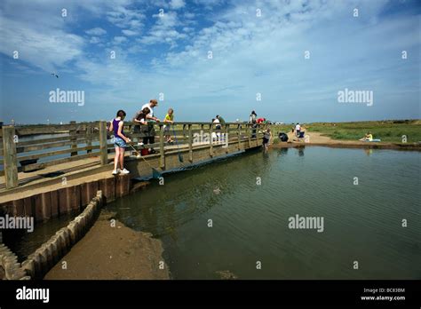 Walberswick Suffolk Crabbing 2009 Stock Photo - Alamy