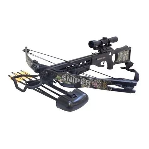 Ballesta Compuesta Sniper Crossbow Camo 150 Libras 4 Vientos Cuotas