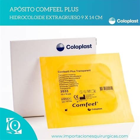 Apósito Comfeel Plus Hidrocoloide extragrueso 9 X 14 cm Está hecho de