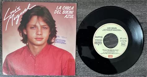 Luis Miguel La Chica Del Bikini Azul Lp Single Impo España MercadoLibre