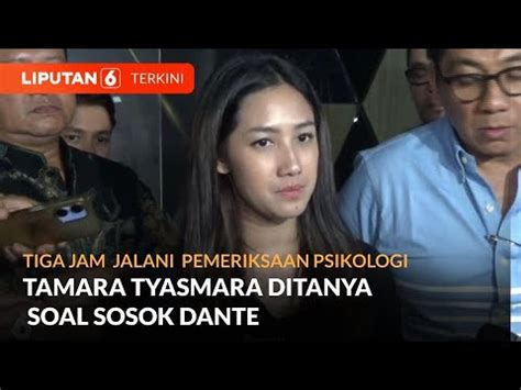 Tiga Jam Jalani Pemeriksaan Psikologi Tamara Tyasmara Ditanya Soal