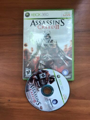 Assassin S Creed Ii Microsoft Xbox 360 2009 Ebay