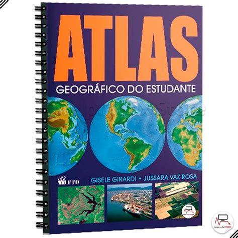 Livro Atlas Geogr Fico Do Estudante P Ginas Ftd Parcelamento Sem