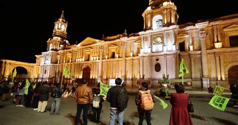 Continúan Marchas En Contra De Proyecto Minero Tía María En Arequipa