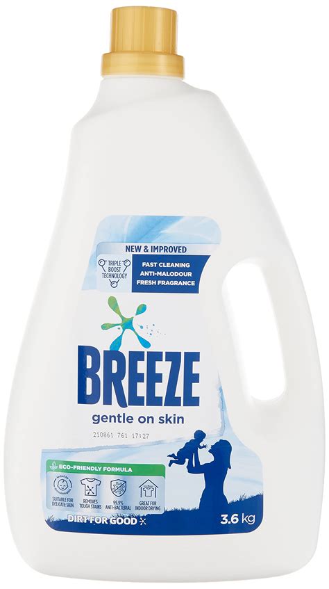 Breeze Liquid Detergent Anti Bacterial Colour Protect Refill