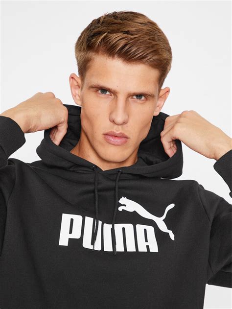 Puma Bluza Ess Big Logo Czarny Regular Fit Modivo Pl