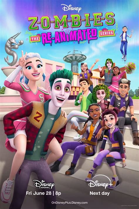 Milo Manheim And Meg Donnelly On Zed And Addisons Romance In Zombies The Re Animated Series