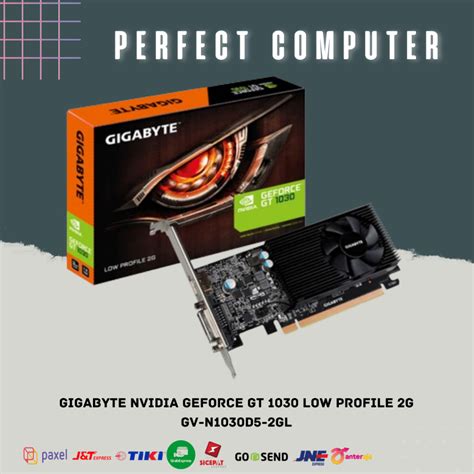 Jual VGA Gigabyte NVIDIA GeForce GT 1030 Low Profile 2G GV N1030D5 2GL