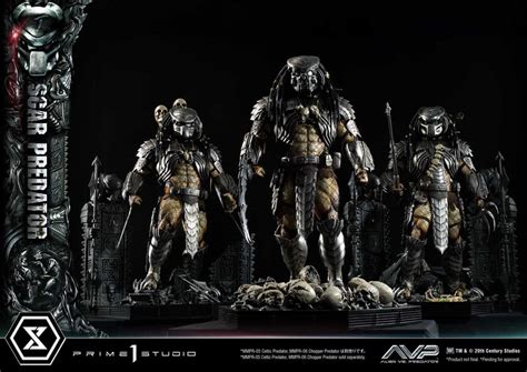 Prime Studio Scar Predator Deluxe Bonus Version The Alien Vs