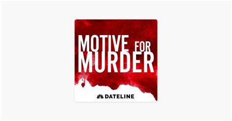 ‎Motive for Murder on Apple Podcasts