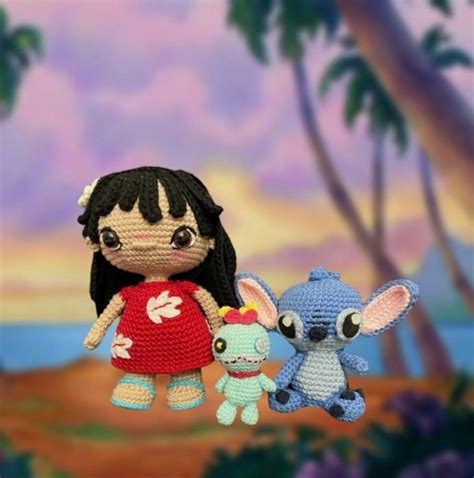 Lilo Stitch Scrump Amigurumi Etsy Australia