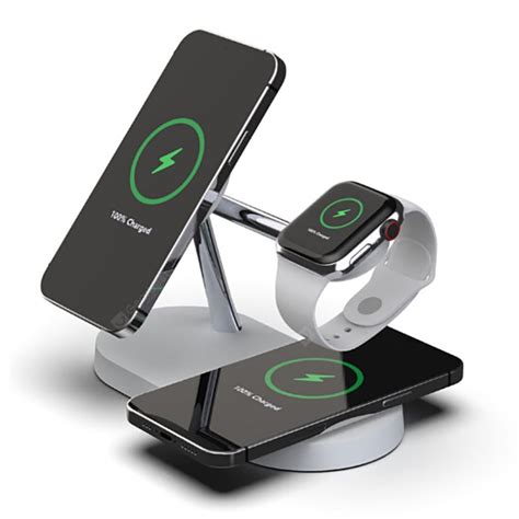 Multi Function 5 In 1 Magnetic 15W Wireless Fast Charging Phone