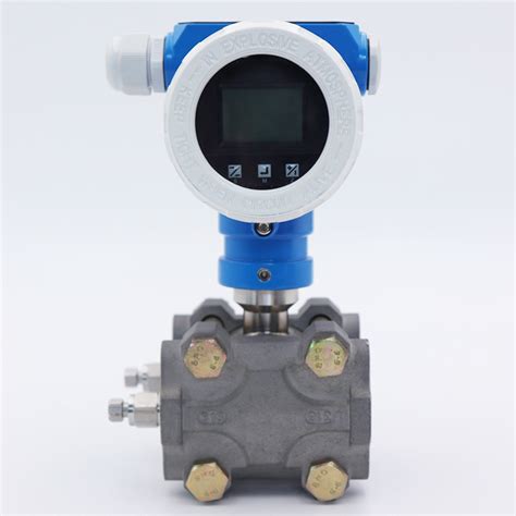 Smart 4 20ma Differential Pressure Transmitter For Volume And Mass Measurement Pressure Sensor