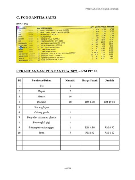 A 4 Pcg Panitia Minta Nota Minta Irene Pdf