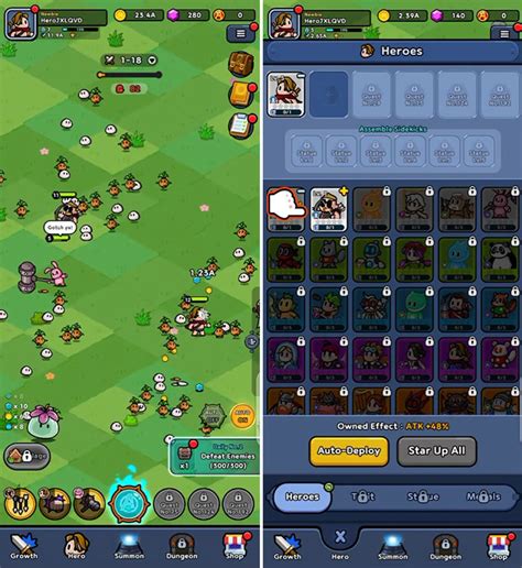 Idle Rpg เกมแอ็คชั่นผจญภัยกับเหล่าฮีโร่สุดน่ารัก ปลดล็อกความสามารถใหม่ๆ