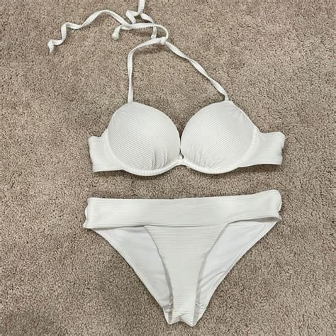 H M Swim Hm White Bikini Poshmark