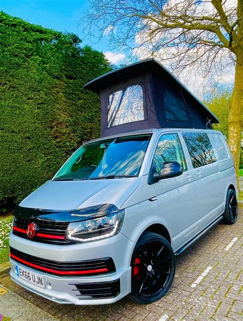 2016 VW Transporter T6 DSG AUTO SWB TDI CAMPERVAN 4 BERTH POP TOP T5