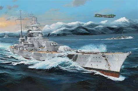 Trumpeter Scharnhorst Battlecruiser 1200 Is Coming Soon Plastic