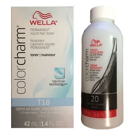 Wella Color Charm T Ml Volume Cream Developer Ml Etsy Uk