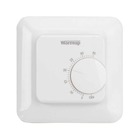 Warmup A Manual Thermostat White Mstat Cef