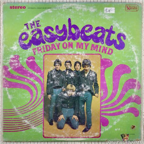 The Easybeats – Friday On My Mind (1967) Vinyl, LP, Album, Stereo ...