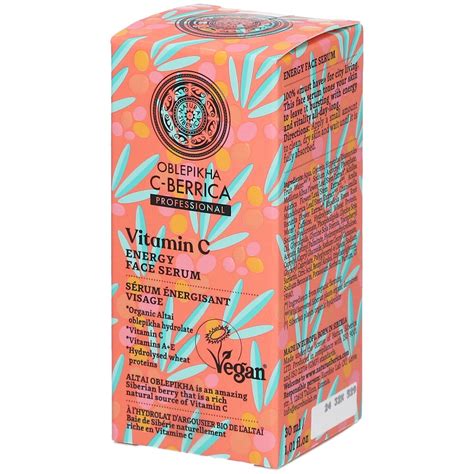 Oblepikha C-Berrica Vitamin C Energy Face Serum 30 ml - Farmaline