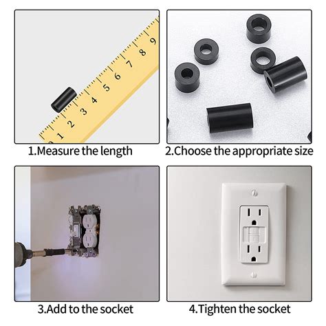 Set 320 De Bucati Distantiere De Izolatie Din Nylon 14 Dimensiuni