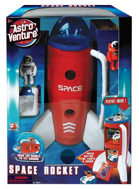 ASTRO VENTURE- SPACE ROCKET PLAYSET (63114) - TOY WORLD Malaysia