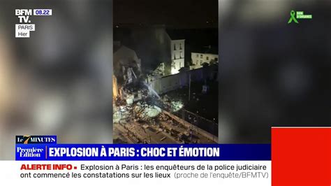 Explosion à Paris choc et émotion 22 06