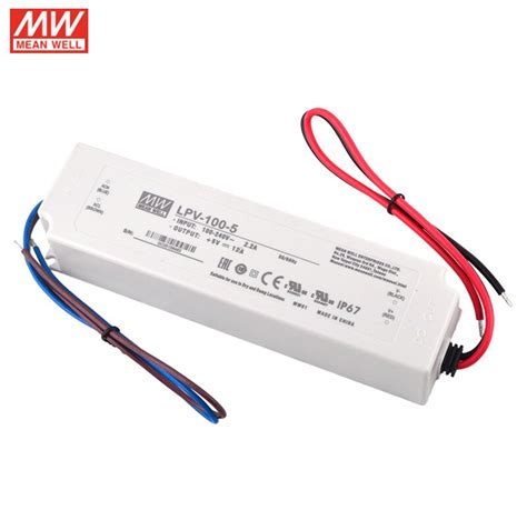 LPV 100 Mean Well Led Driver 5V 12V 15V 24V 36V 48 Grandado