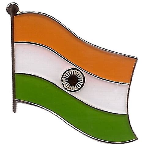 PACK of 3 India Single Flag Lapel Pins,Indian Pin Badge - Walmart.com ...