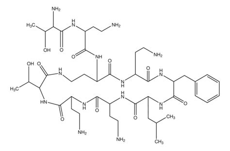 Polymyxin B nonapeptide hydrochloride cationic cyclic peptide PMBN