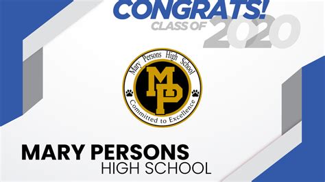 Mary Persons High School Class of 2020 | WGXA