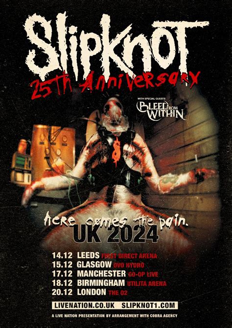 Slipknot Tour 2024 Dates - Audra Candide