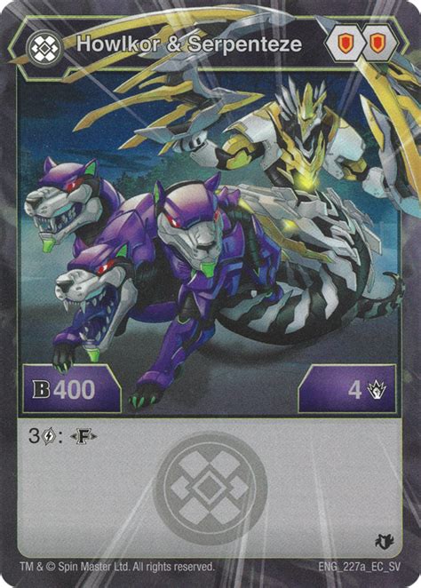 Darkus Howlkor Serpenteze Shields Of Vestroia The Bakugan Wiki