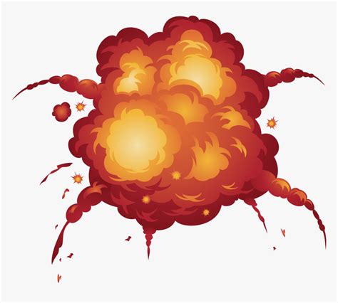 Explosion Transparent File - Cartoon Explosion Png, Png Download , Transparent Png Image - PNGitem