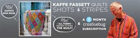 A Kaffe Fassett Quilts Shots And Stripes Giveaway — Abrams Craft