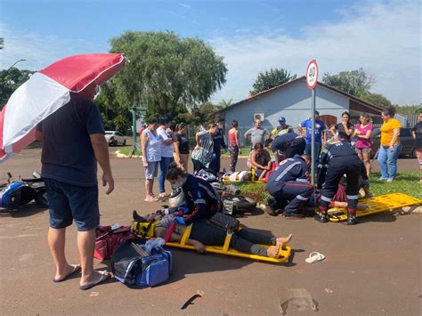 Grave Acidente Deixa Tr S Pessoas Feridas Em Santa Helena Uma Delas