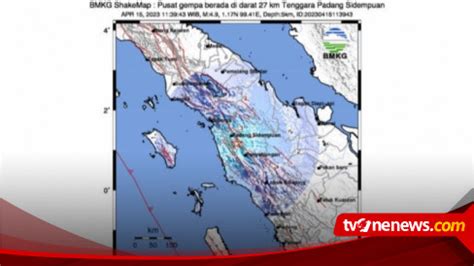 Gempa Padang Sidempuan Akibat Aktivitas Sesar Sumatera