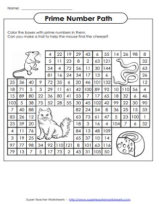 Prime And Composite Numbers Worksheets Worksheets Library