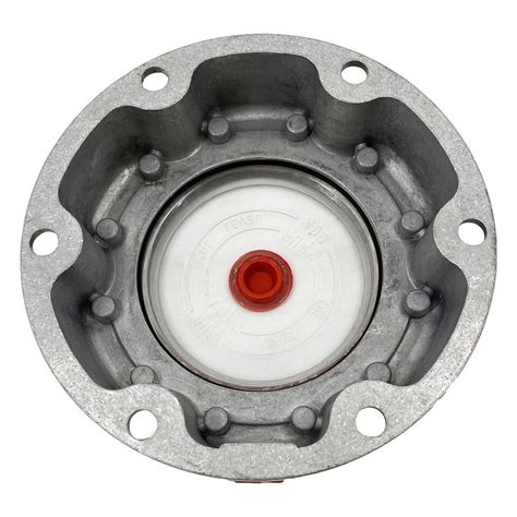 Aluminum Steer Hub Cap For Trailer Axle W Oil Port Replaces Stemco 343