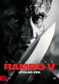 Rambo V Utols V R Dvd Akci Rocky