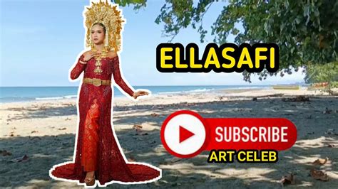 Ellasafi Models Influencer From Sragen Central Java Indonesia