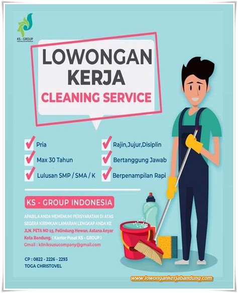 Lowongan Pekerjaan Cleaning Service Homecare