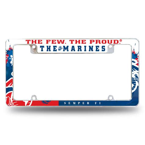 7.62 Design Marine Corps License Plate Frame - Officially Licensed