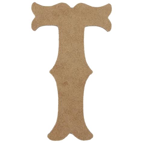 5 Wooden Carnival Letter T Unfinished Circus Font Craft Cutout On 1 4 Mdf