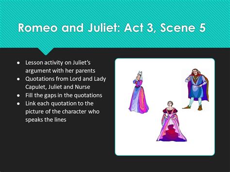 Romeo And Juliet Act 3 Scene 5 Teaching Resources