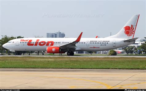 HS LTR Thai Lion Air Boeing 737 9GPER WL Photo By Omid83 ID 923116