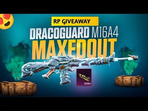 Dracoguard M A Crate Opening Bgmi New Upgrade Gun Skin Uc