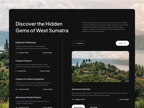 Travella Explore The Untamed Beauty Of Sumatra By Indev On Dribbble